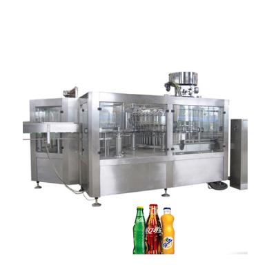 China Automatic Food PET Bottle CO2 Carbonated Soft Drinks Water Filling Machine Automatic PET Bottle Carbonated Drink Filling Machine for sale