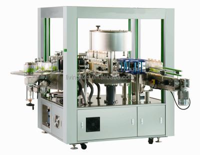 China Beverage OPP Hot Melt Glue Labeling Machine Rotary Type for sale