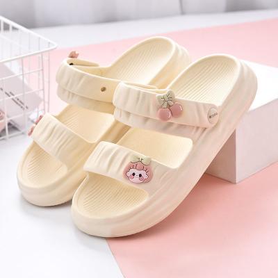 China Anti-slip Best Price Summer Women Cartoon Top Fashion Cheap 2022 Summer Outdoor Beach Sandals  For Women for sale