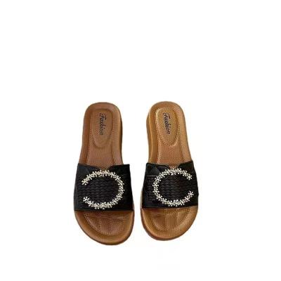 China Anti-slip Factory Wholesale Trend Women's 2022 Outdoor  Summer Top Fashion thick sole Slipper for sale