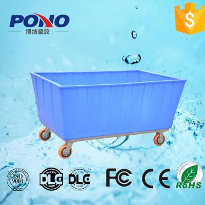 China Plastic Laundry Center Pono Laundry Trolley Cart Portable Design For Cloth Storing With Best Price for sale