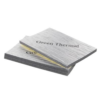 Cina Greenthermal insulation Foil XPE Foam Sheet No-Clod For Externul Duct Outdoor Applleation in vendita