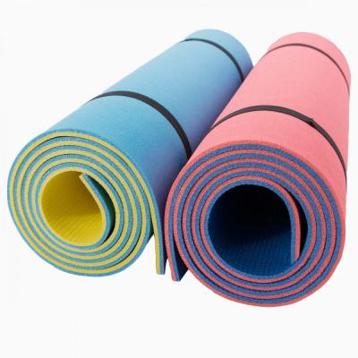 China Wholesale XPE Foam Material Durable Lightweight Roll Sleeping Mat For Camping Custom Color for sale