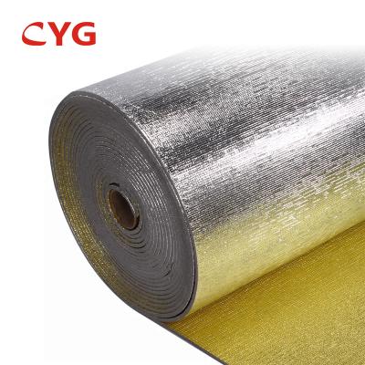 China Heat Reflective Material Fireproof PE Foam Panal HVAC Insulation Foam for sale