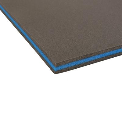 China 25-333kg/m3 Density Pantone Color Acoustic Soundproofing Xpe Foam for sale