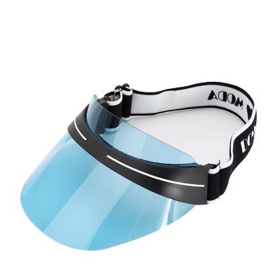 China 2020 Hot Selling Character High Grade Quality Plastic Visor Cap Transparent Sun Visors for sale