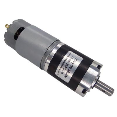 China Drip Proof 3v - 24v 1 - 2000RPM 36mm Planetary Gear Motor With R555 DC Motor For Medical Devices for sale