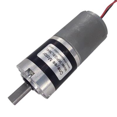 China 2021 High Quality Drip Proof Planetary Gear Motor DC Motor 36PGBL3640 Gearbox Motor For Medical Devices for sale