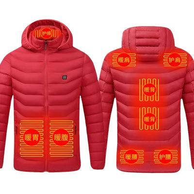 China Winter Unisex QUICK DRY Thickening USB Heating Shirt Three Gears To Adjust Temperature Heating Shirt Coat for sale