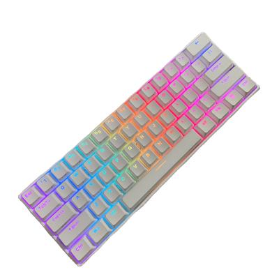 China Radio With Cherry Switch Gateron Switch 60% Keyboard Anne Pro 2 RGB 61 Key Gaming Mechanical Keyboard for sale