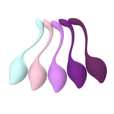 China Real Touch Feeling Amazon Best Selling Kegel Ball Doctor Recommended Pelvic Floor Exercise Set 6 Premium Silicone Kegel Balls for sale