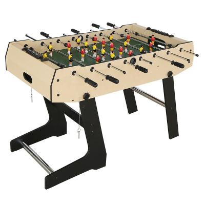 China Space-Saving Foldable Foldable Soccer Table Football Table Price 4ft Leg Football Table Game Football Good for sale