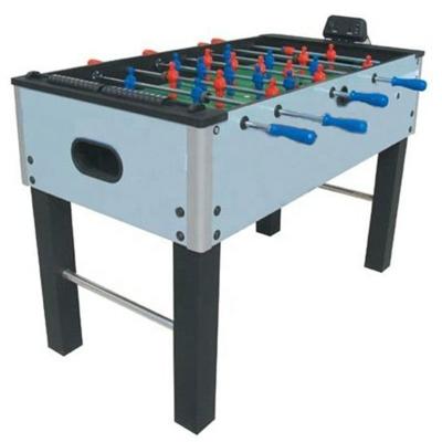 China Table football 55inch rods foosball table football telescopic electric scoring table for kids adults for sale