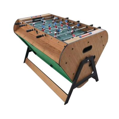 China Rubber Pocket 3 in 1 multi game rotating snooker pool table with foosball football table and air hockey table for sale