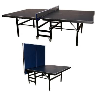 China MDF+International Standard Steel Indoor Height Folding Table Tennis Table Tennis Table Table Tennis Table for sale