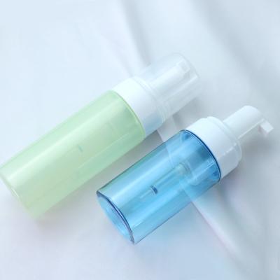 China Cylinder 100ml 120ml 200ml 250ml 150ml Plastic Airless Bottle 15ml 30ml PET White Foam Pump Bottle for sale