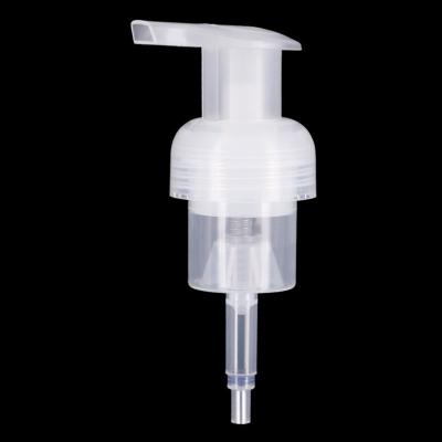 China Non Spill Closure 30mm 32mm 40mm 43mm PP Cosmetics Spout Liquid Lotion Soap Dispenser Foam Pump for sale