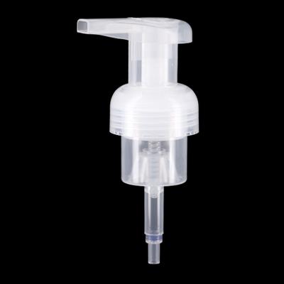 China Non Spill Professional Plastic Foam Dispenser 40MM White Foam Pump for sale