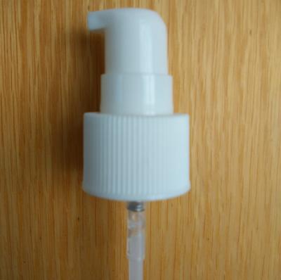 China Non Spill Plastic Cream Pump 20/410 24 410 Top Treatment Pump Aluminum Body Liquid Cream Dispenser Pumps for sale