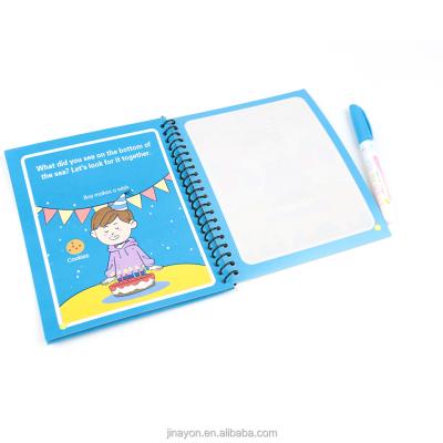 China OEM Paper Custom Early Educational Book For Children Reading Learning Water Top Quality Magic Book for sale