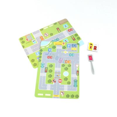 China Custom Magnet Board Game Cardboard Paper Printing For Kids Foldable High Quality for sale