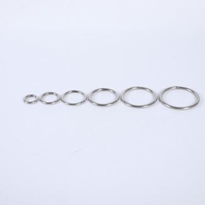 China Underwear Factory Supply Discount Price Metal O Ring Key Split Ring Stainless Steel Wire Rings for sale