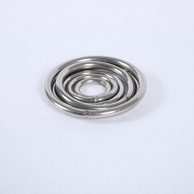 China Top Quality Round Underwear Metal Rings 304 Stainless Steel Ring for sale