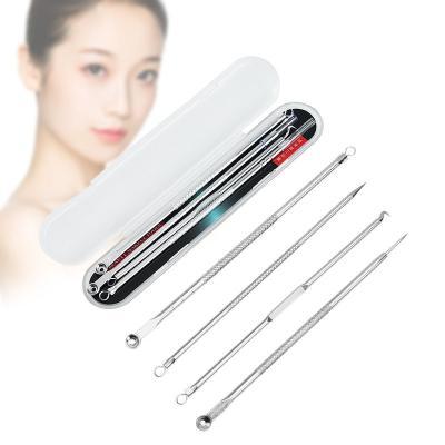 China Other Comedone Extractor Pimple Pin Tool Blackhead Acne Removal Needles Plating Anthracnose Pore Remover for sale