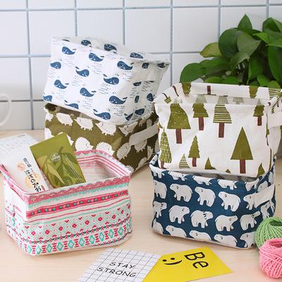 China Storage Basket Sundries Underwear Toy Storage Box Cosmetic Book Organizer Stationery Container Laundry Desktop Basket for sale