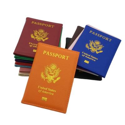 China Fashion Cute Pink Passport Cover Women Travel Passport Holder American USA American Covers For Passport for sale