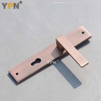 China Modern Zinc Alloy Universal Interior Door Lock Double Tongue Lock Double Tongue YPN Adjustment Panel Door Handle Opening Lock for sale