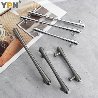 China YPN Modern Cabinet Handle for Drawer Door Drawer Wardrobe Zinc Alloy Cupboard Handles Furniture Handle for sale