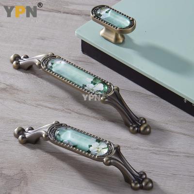 China YPN Modern Cabinet Handle for Drawer Door Drawer Wardrobe Cupboard Zinc Alloy Dresser Handles Furniture Handle for sale