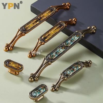 China YPN Modern Cabinet Handle for Drawer Door Drawer Wardrobe Cupboard Zinc Alloy Dresser Handles Furniture Handle for sale