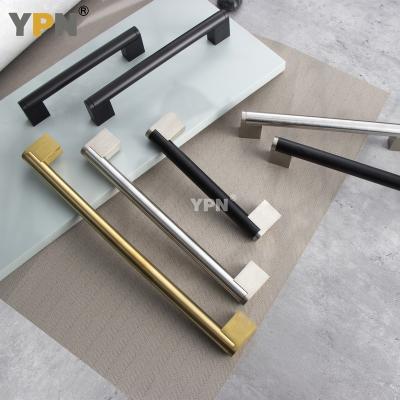 China YPN Modern Cabinet Handle For Drawer Stainless Steel Door Drawer Wardrobe Cupboard Handles Furniture Handle for sale