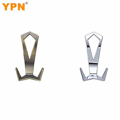 China YPN China Supplier Furniture Accessories Clothes Hooks Bathroom Rail Wall Mount Coat Hook Hanger for sale