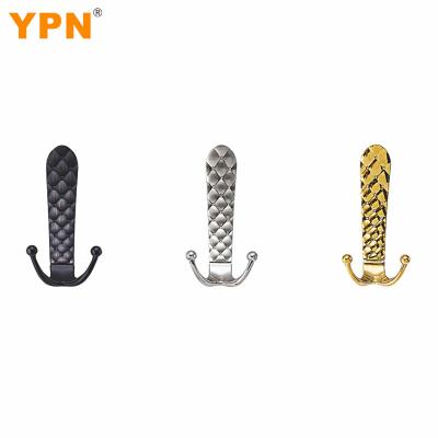 China YPN Sustainable Decorative Hanging Hook Coat Hanger Hook Rail Coat Rack Wall Mounted Clothes Wall Hook for sale