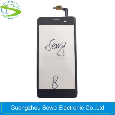 China Mobile Phone Accessories for Wiko Jerry Touch Screen Black 5.0 inch for sale