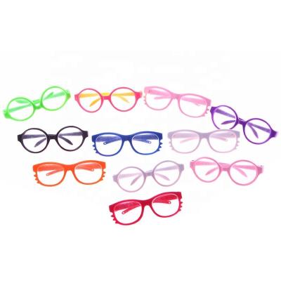 China Cartoon Toy Sight Fashion Round Shaped Glasses Fit For Doll 18 Inch American Girl Doll Accessories for sale