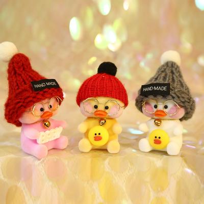 China kids play mini plush animal toy set key chain cute little animals plush toy decoration for parties kindergarten themed gift for sale