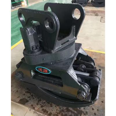 China Excavator Grapple Attachment Log Grab WYJ300P Skid Steer Log Grapple For 30 To 35 Ton Excavator With 360 Rotation Hydraulic Log Grapple for sale