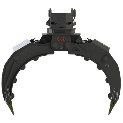 China Construction Machinery Parts Excavator Attachments XUVOL WYJ200S Excavator With Grab With Powerful Rotating Rotating Grab For Excavator for sale