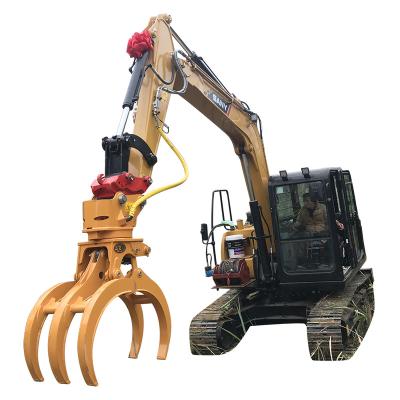 China Excavator Grapple Attachment Excavator Grab XUVOL 100Z Grapples Excavator Attachments Increase Productivity By 50% for sale