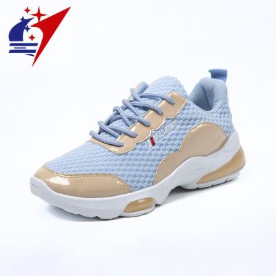 China CUSHIONING Comfortable Logo Women's OEM Fashion Shoes Factory Price Ladies Casual Shoes Breathable Sports Sneakers for sale