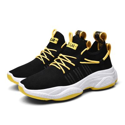 China CUSHIONING Black Sport Mens Shoes OEM Couple Shoes Breathable Designers Shoes Sneakers For Men for sale