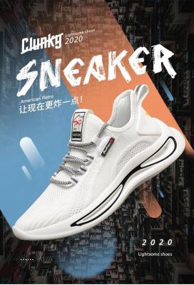 China CUSHIONING Wholesale New Design White Shoes Men Sport Running Shoes For Men New Styles Shoes for sale