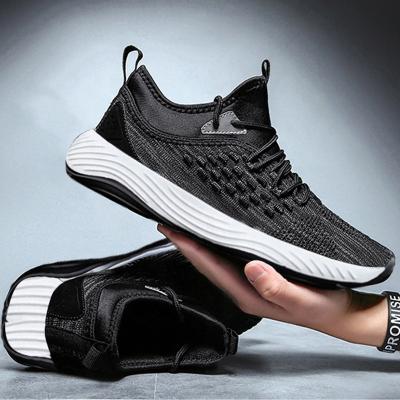 China CUSHIONING OEM Men Athletic Shoes Wholesale Mens Air Running Shoes Black Breathable Running Sneakers For Men Sports Shoes for sale