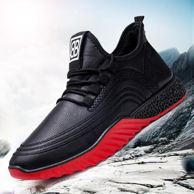 China CUSHIONING 2021 Printable Men's Sportswear PU Cotton Snow Couples Shoes Autumn Black Winter Fashionable CUSHIONING for sale