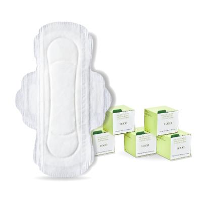 China Breathable Feminine Hygiene Organic Cotton Menstrual Pad Lady Period Napkin Sanitary Towel Company for sale