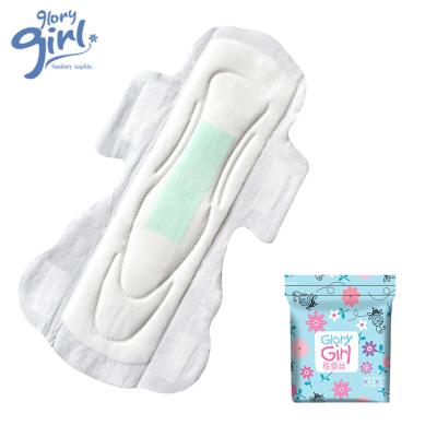 China OEM Use Pad Super Absorbent Female Eco Friendly Menstrual Period Sanitary Pads Disposable Sanitary Napkin Manufacturers for sale